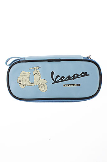 vespa accessoires garçon de couleur bleu