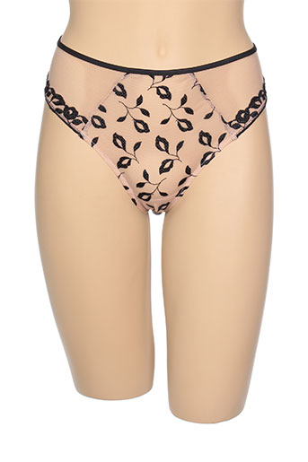 antinea lingerie femme de couleur noir