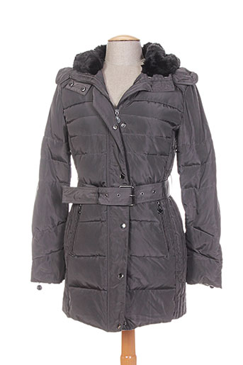 pepe jeans manteaux femme de couleur gris