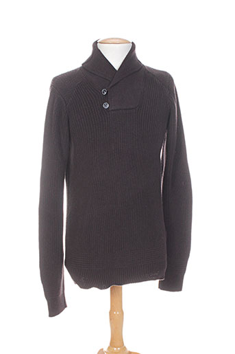 pepe jeans pulls homme de couleur marron