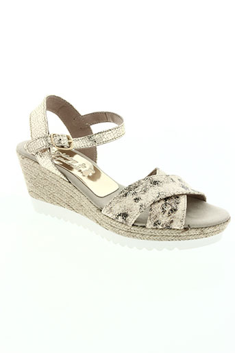 la maison de l'espadrille chaussures femme de couleur beige