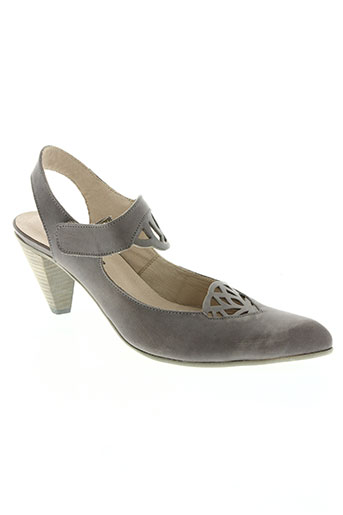 corine chaussures femme de couleur gris