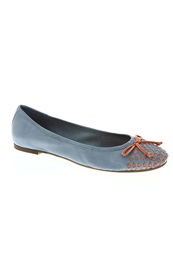 karston chaussures femme de couleur bleu