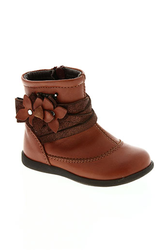 stones and bones chaussures fille de couleur orange