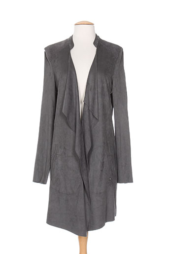 sandwich vestes femme de couleur gris