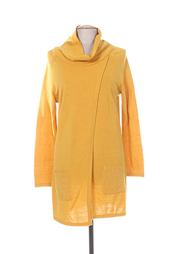 maloka pulls femme de couleur jaune