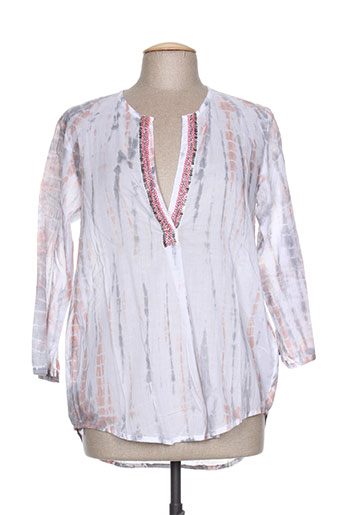 charlie joe chemises femme de couleur blanc