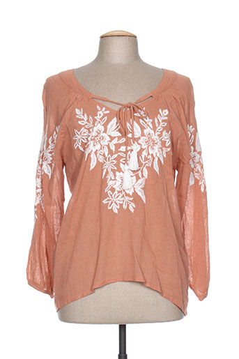 charlie joe chemises femme de couleur orange
