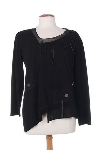 jean marc philippe chemises femme de couleur noir