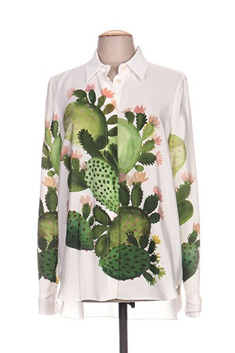sportmax chemises femme de couleur vert