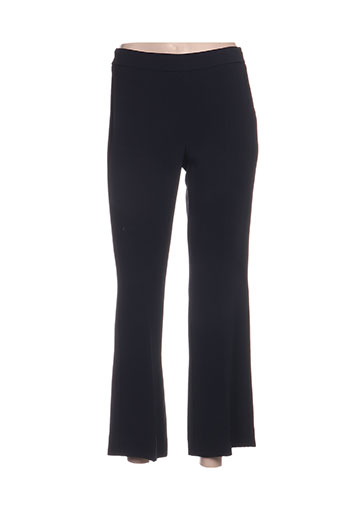 maxmara pantalons femme de couleur bleu