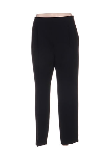 maxmara pantalons femme de couleur noir