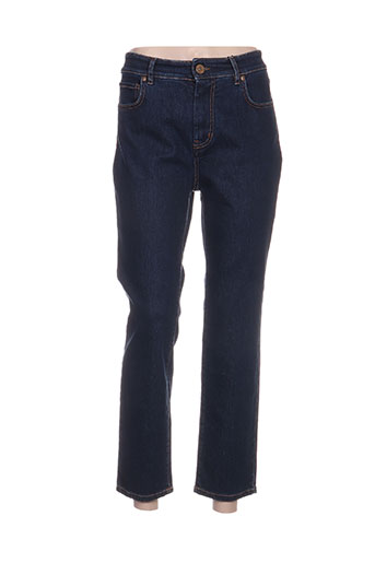 maxmara jeans femme de couleur bleu
