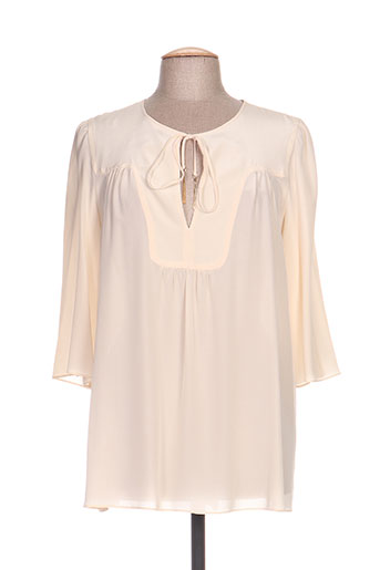 maxmara chemises femme de couleur beige
