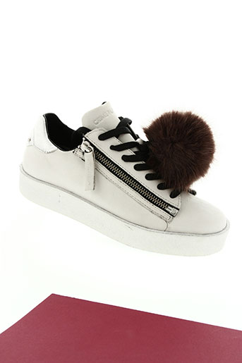 crime london chaussures femme de couleur blanc