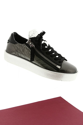 crime london chaussures femme de couleur gris