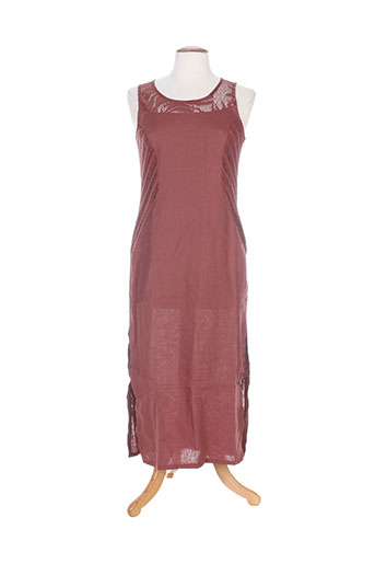 maloka robes femme de couleur marron