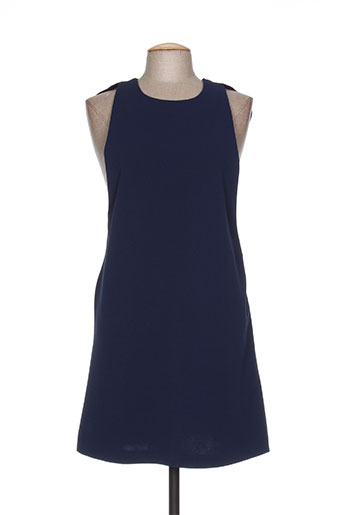 jus d'orange robes femme de couleur bleu