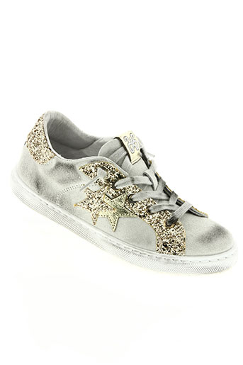 star chaussures femme de couleur gris