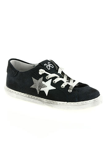 star chaussures fille de couleur noir