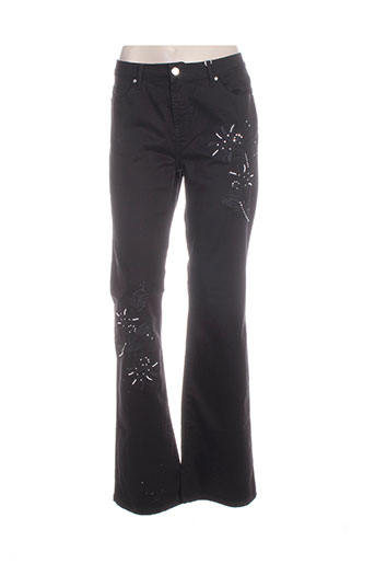 votre nom pantalons femme de couleur noir