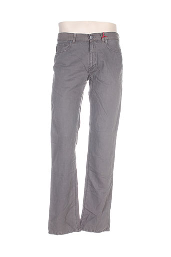 trussardi jeans pantalons homme de couleur marron
