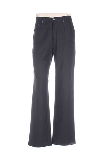 trussardi jeans pantalons homme de couleur noir