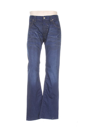 freesoul jeans homme de couleur bleu