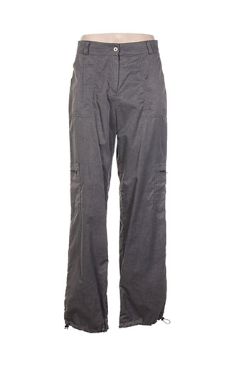 my moon pantalons femme de couleur gris