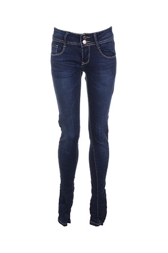 just f... jeans femme de couleur bleu