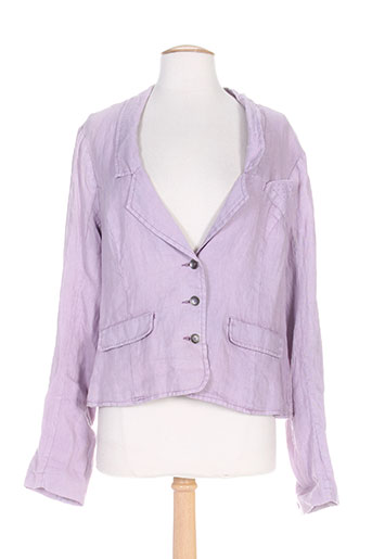 r867 vestes femme de couleur violet