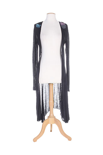 custo gilets femme de couleur noir