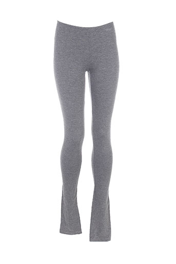 imperial pantalons femme de couleur gris