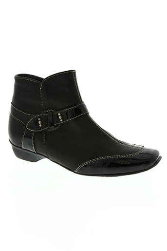 un tour en ville chaussures femme de couleur noir