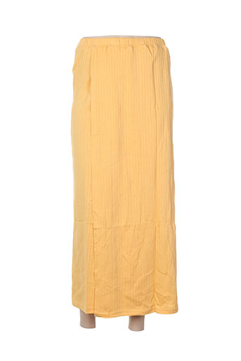 poles jupes femme de couleur jaune