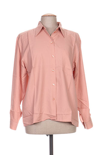 carole richard chemises femme de couleur rose