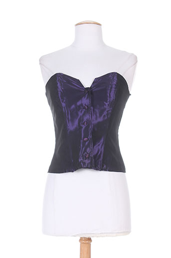 canotier chemises femme de couleur violet