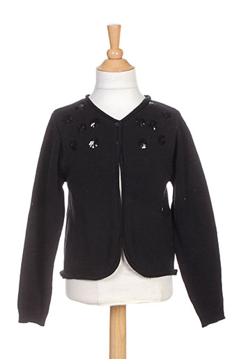 3 pommes gilets fille de couleur noir