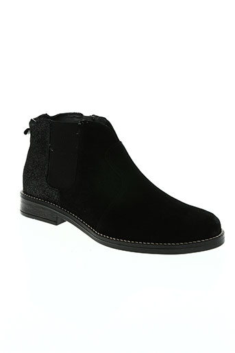 babybotte chaussures femme de couleur noir