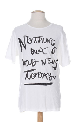 selected t-shirts homme de couleur blanc