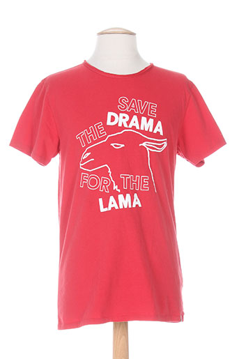 scotch EFFI_CHAR_1 soda t-shirts homme de couleur rouge