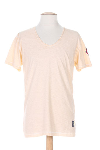 sixty seven t-shirts homme de couleur orange