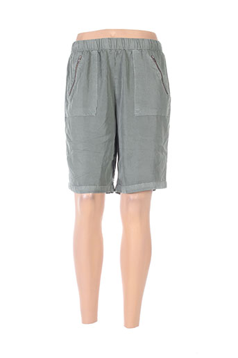 minimum shorts / bermudas femme de couleur vert