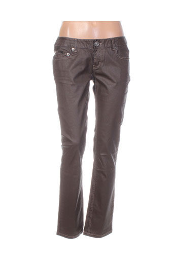 ltb jeans femme de couleur marron