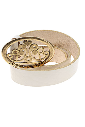 fornarina accessoires femme de couleur blanc