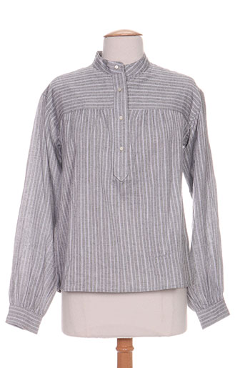 isabel marant chemises femme de couleur gris