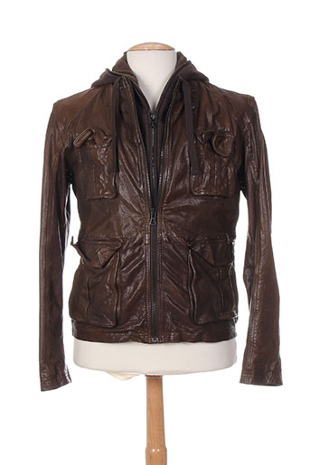 hugo boss vestes homme de couleur marron