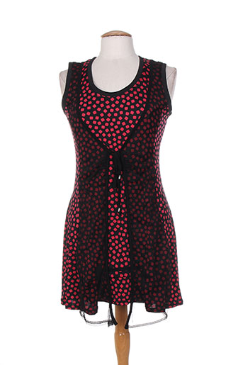 double jeu robes femme de couleur noir