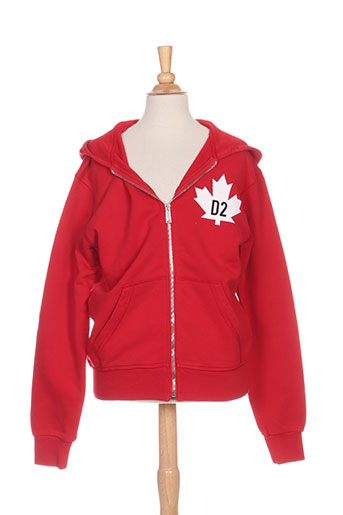 dsquared vestes garçon de couleur rouge