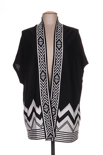 olsen gilets femme de couleur noir